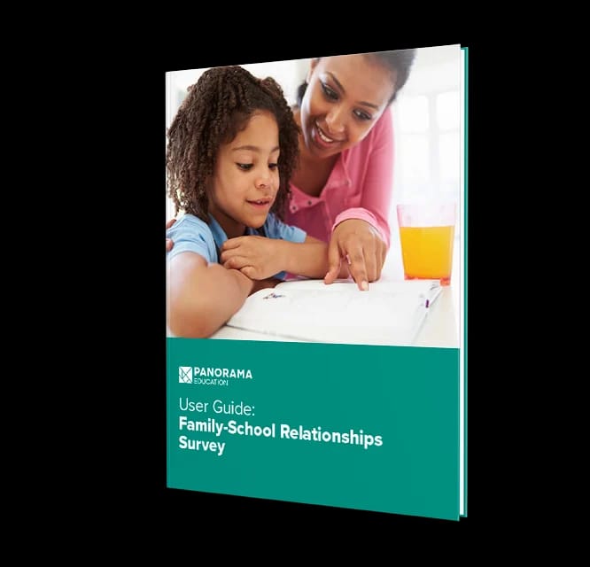 thumbnail book cover of the family school relationships survey
