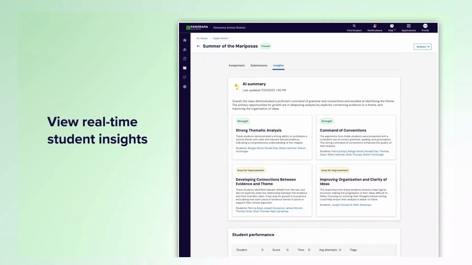 Personalized Instruction In Every Classroom: A Demo of Panorama Solara With Class Companion — hero