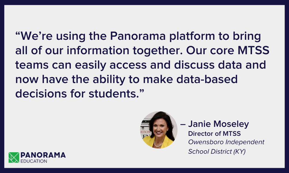 Janie Mosely, Director of MTSS at Owensboro Independent School District (KY)