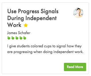 Use Progress Signals Move