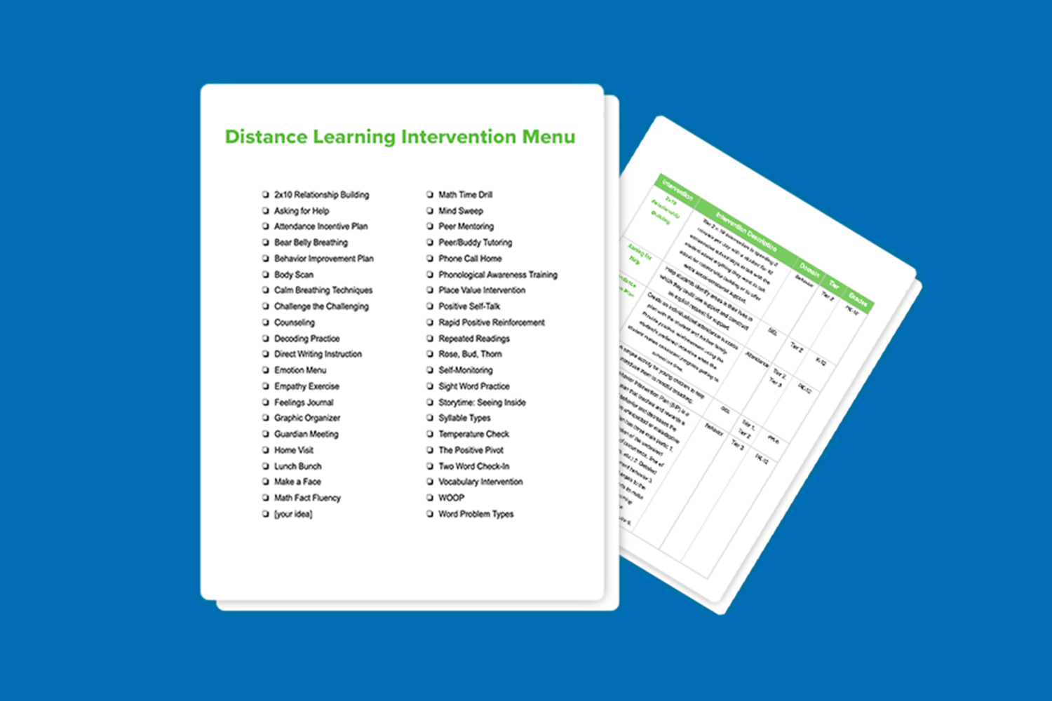 distance-learning-intervention-menu