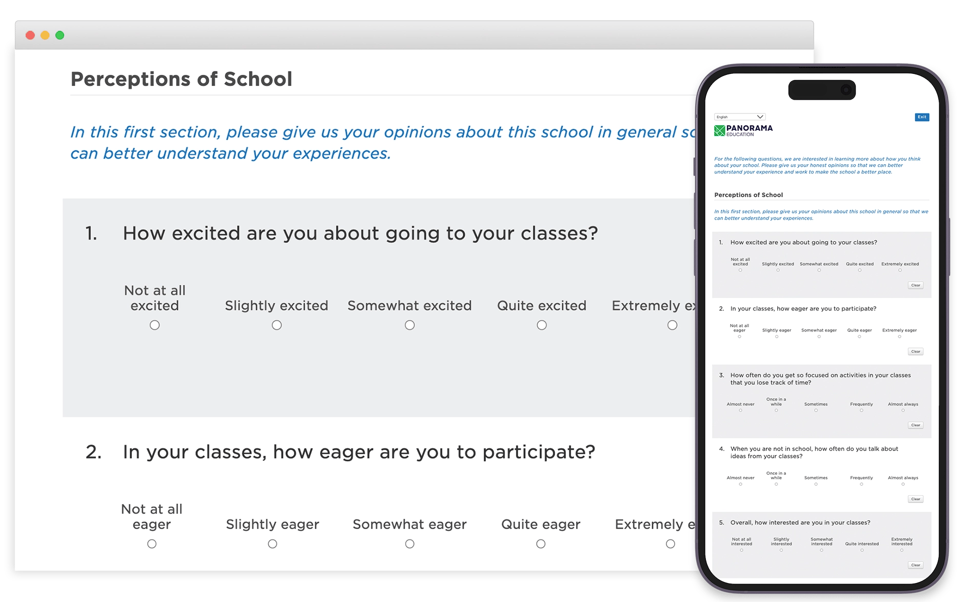 feedback survey - start with research backed surveys
