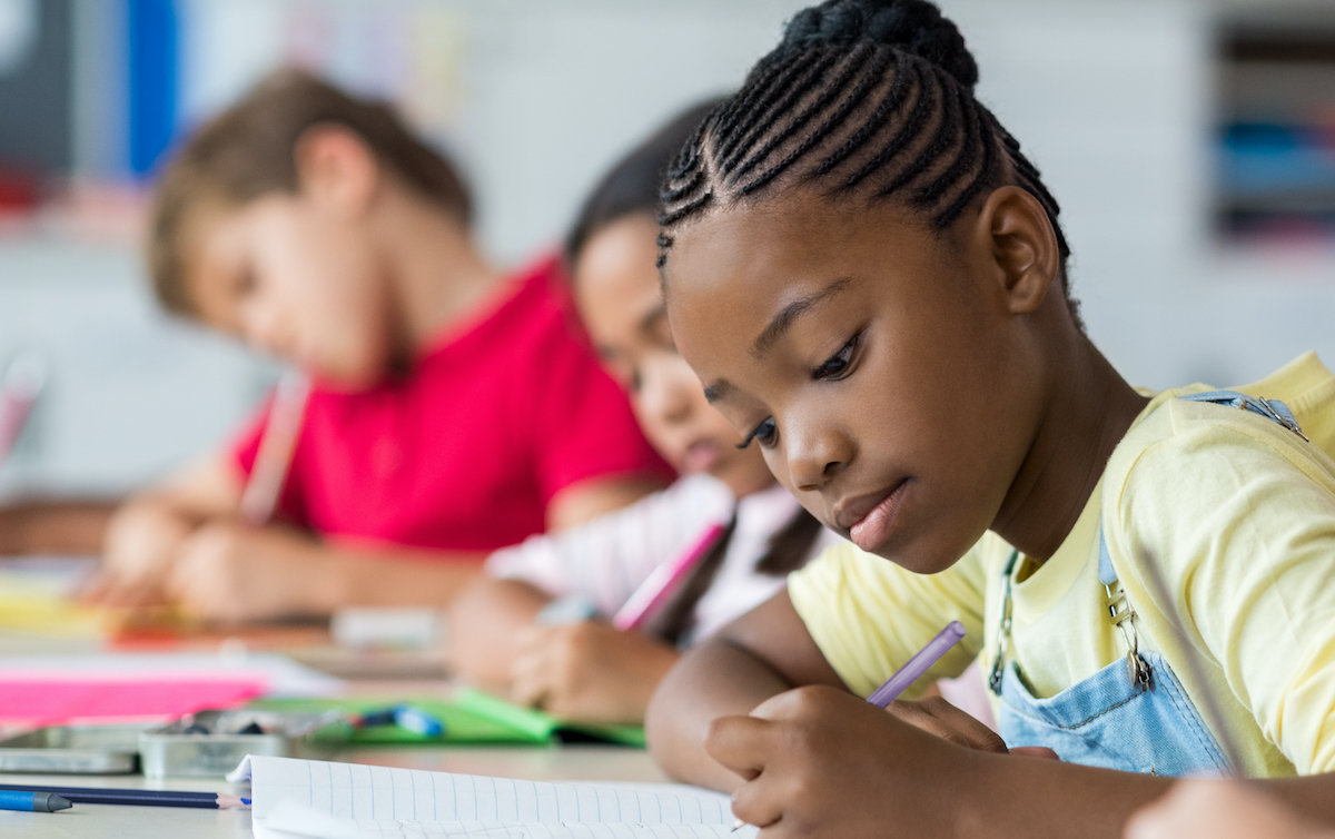 Girl-in-school
