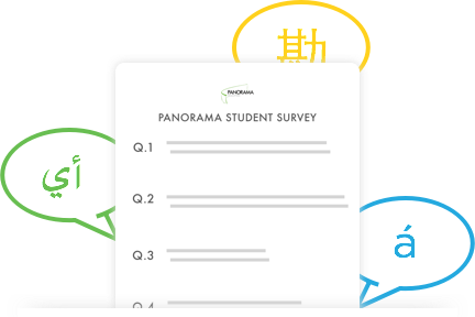 Surveys supported in 30+ languages
