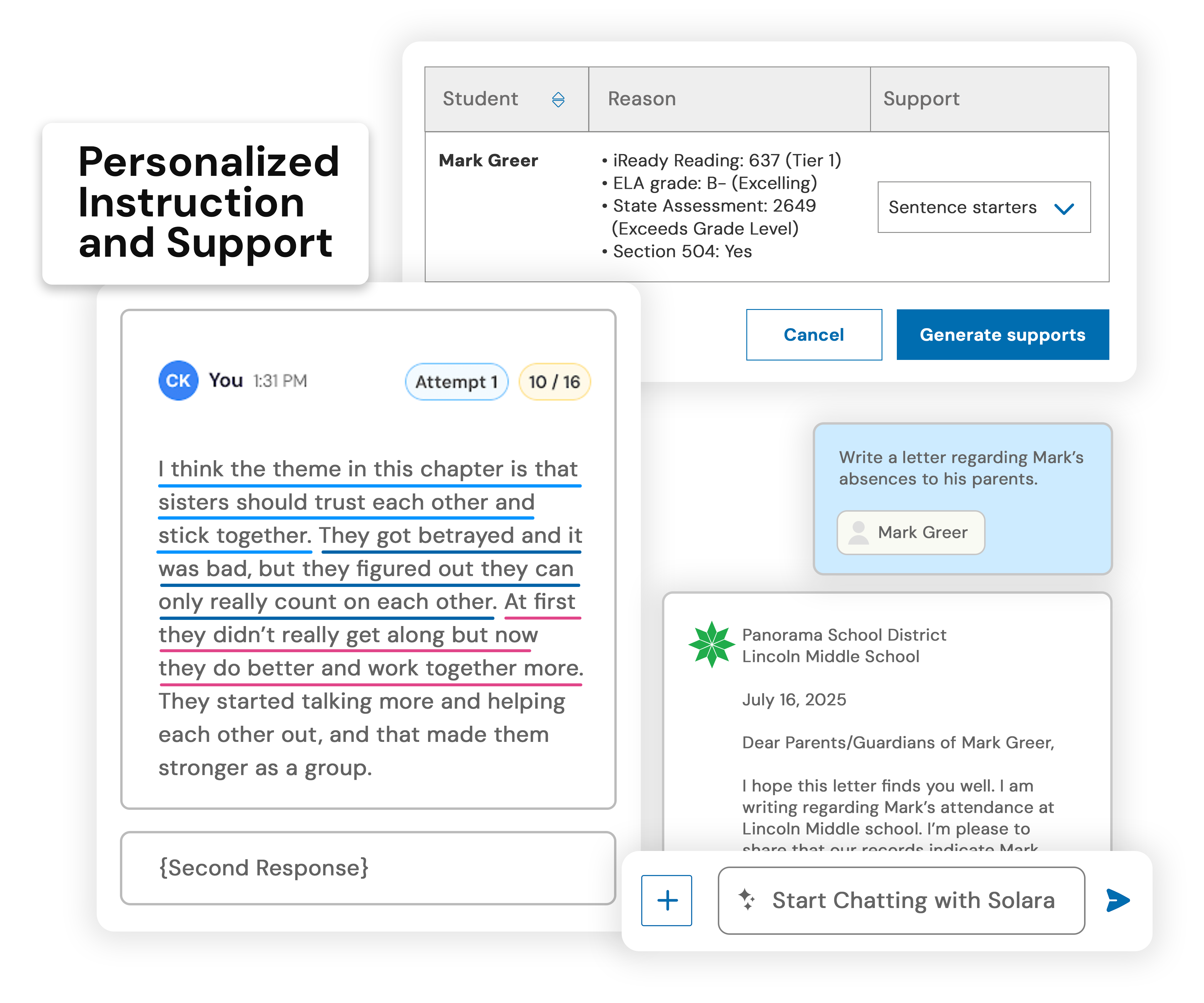 Panorama Solara with Class Companion