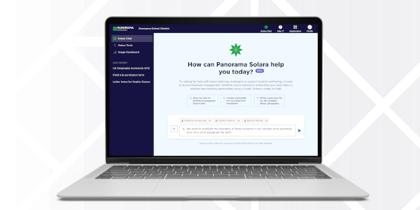 Panorama Solara: Your Customizable, District-Wide AI Platform